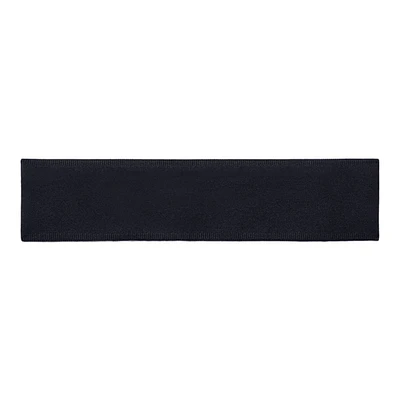 Under Armour Women's Jacquard Perfect Headband - Black/Pitch Grey