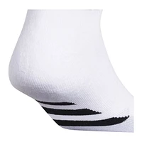 adidas Men's 3-Stripe Cushion III Low Socks - 3 pk