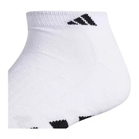 adidas Men's 3-Stripe Cushion III Low Socks - 3 pk