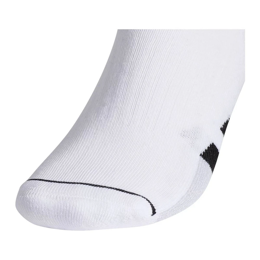 adidas Men's 3-Stripe Cushion III Low Socks - 3 pk