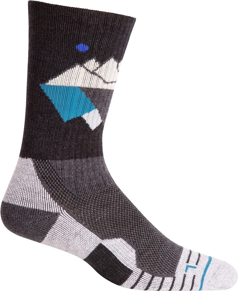 Woods Men's Buckwell Explorer Hiking Sock - Black