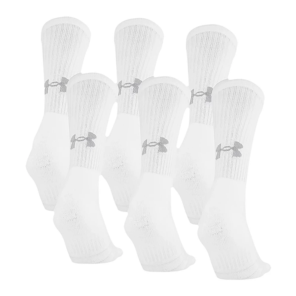 Under Armour Men's Training Crew Socks – 6 pk