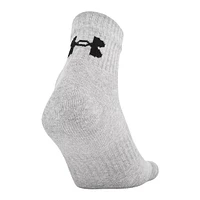 Under Armour Men's Training Cotton Quarter Socks, Quick-Dry, 6-Pack