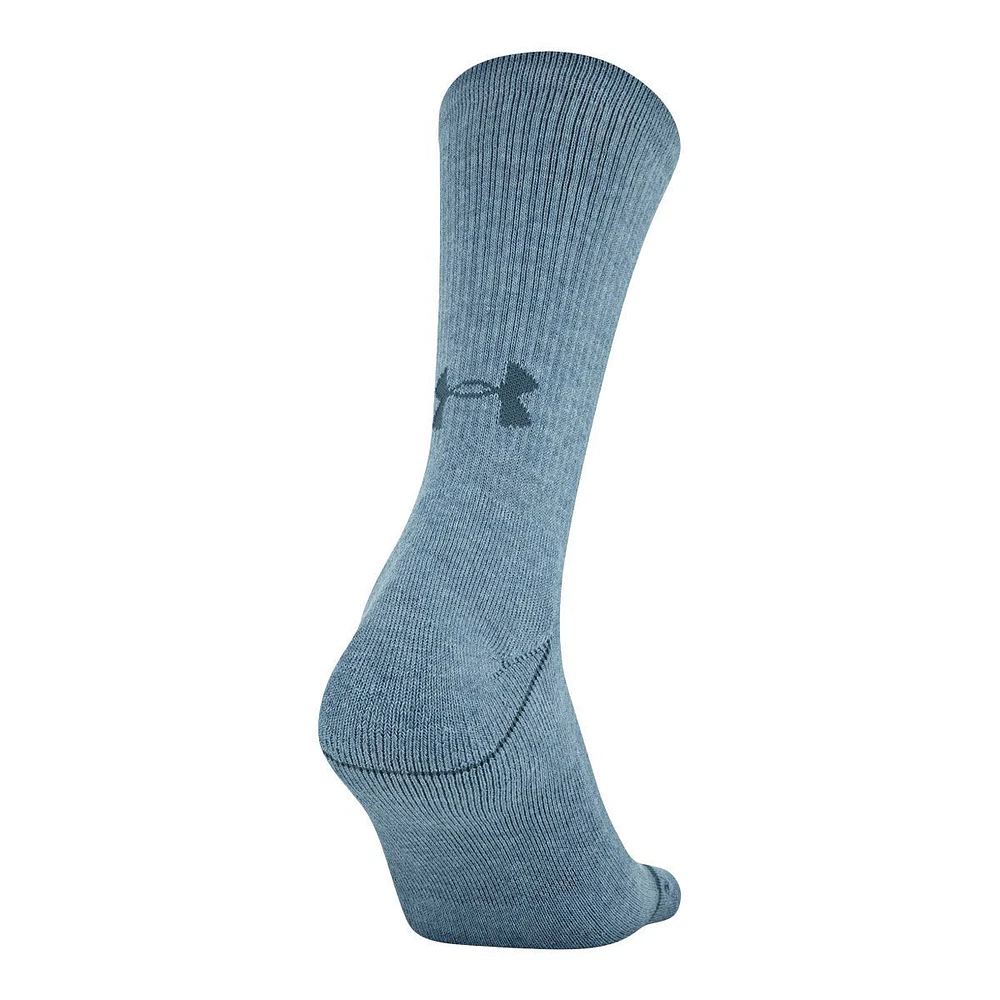 Under Armour Men's Phenom 5.0 Crew Socks - 3 Pack