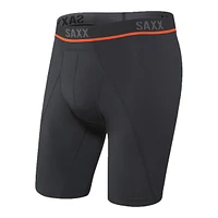 SAXX Kinetic HD Men's Long Leg Boxer Brief, Semi-Compression Underwear, Breathable