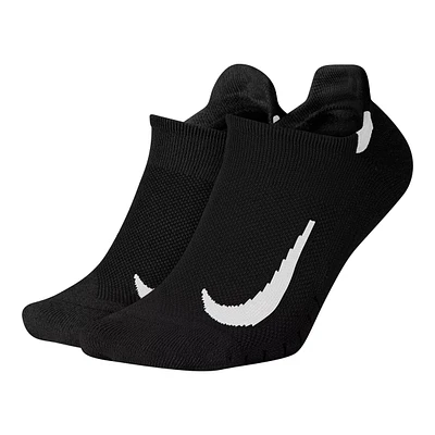 Nike Men's Run Multiplier No-Show Socks - 2 Pack