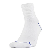 Under Armour Men's Phenom Athletic Crew Socks, Moisture-Wicking, 3-Pack