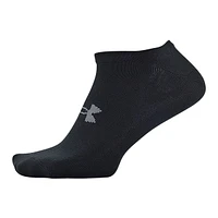 Under Armour Men's Essential Athletic No-Show Socks, Lightweight