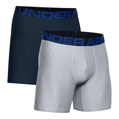 Under Armour Tech 6 Inch Men's Boxer Brief, Underwear