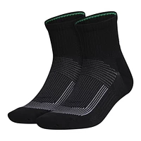 adidas Men's UB21 Superlite Quarter Socks, Breathable, 2-Pack