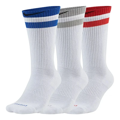 Nike Men's Everyday Plus Graphic Crew Socks - 3 Pack