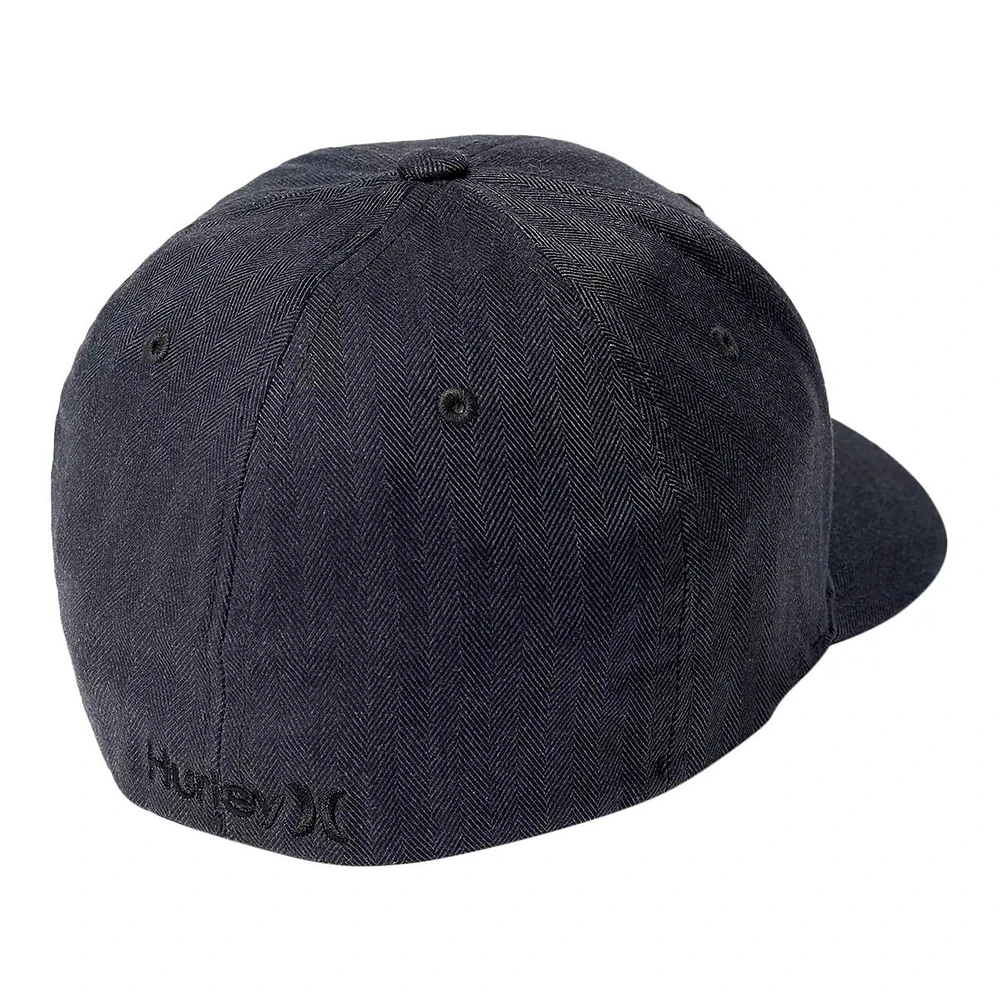 Hurley Men's Black Textures Herringbone Cap