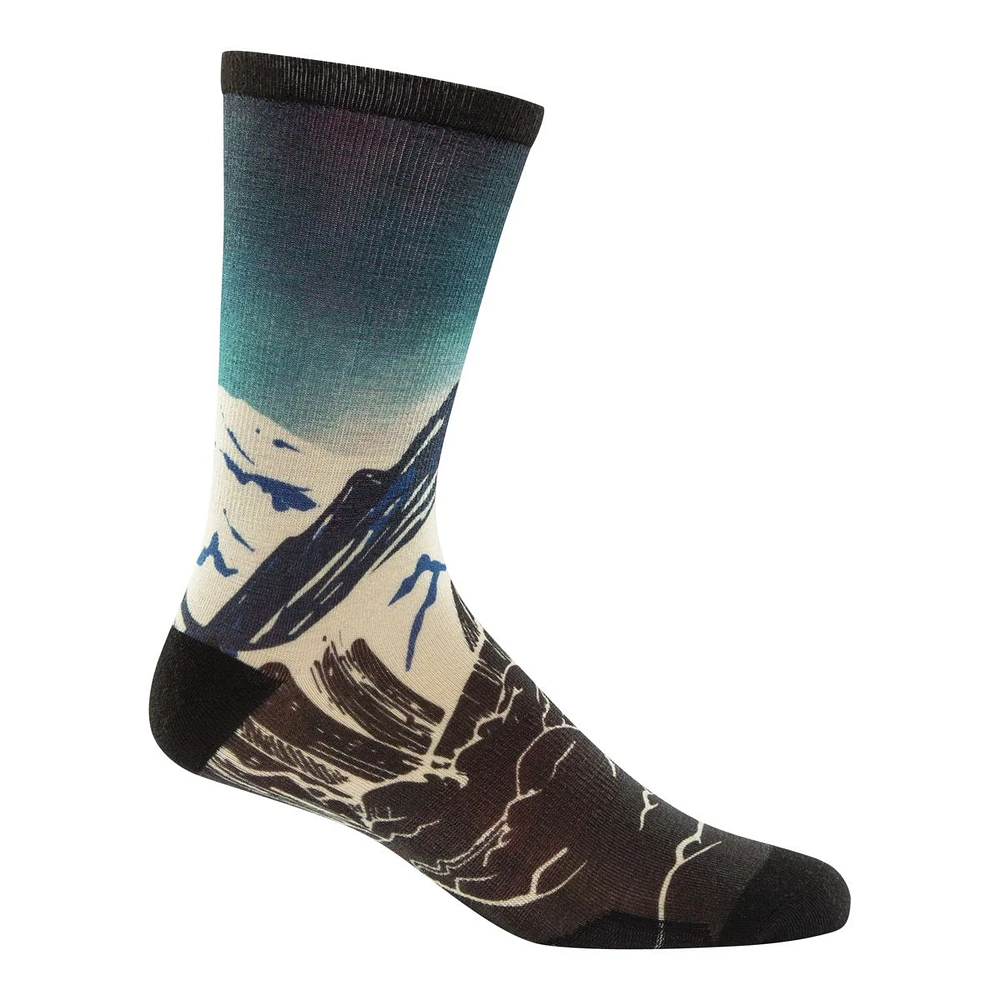 Woods Men's Sampson Everyday All Over Print Crew Socks