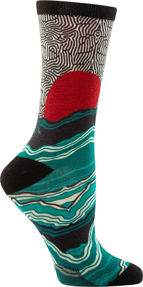 Woods Men's Sampson Everyday All Over Print Crew Socks