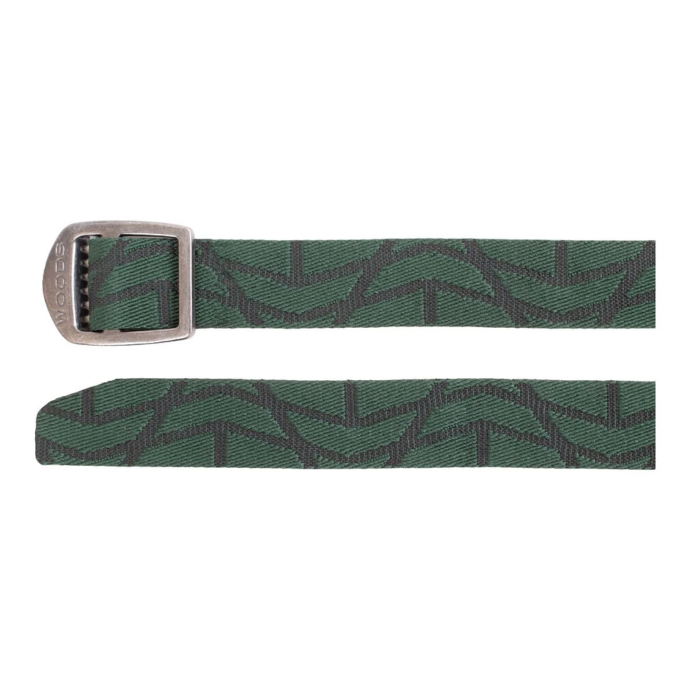 Woods Men's Trail To Cocktail All Over Print Belt