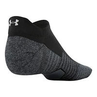 Under Armour Men's Run Cushion No-Show Tab Socks, Quick-Dry, 2-Pack