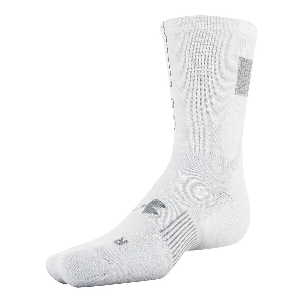 Under Armour Men's dry Athletic Crew Socks, Moisture-Wicking