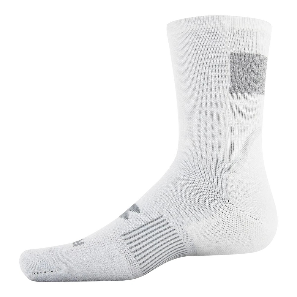 Under Armour Men's dry Athletic Crew Socks, Moisture-Wicking