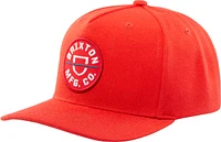 Brixton Men's Crest C MP Snapback Hat