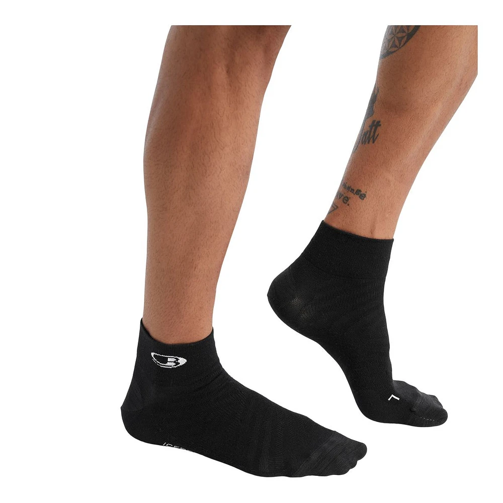 Icebreaker Men's Run+ Ultralight Mini Socks