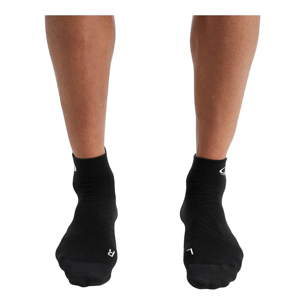 Icebreaker Men's Run+ Ultralight Mini Socks