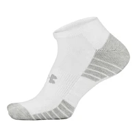 Under Armour Women's HeatGear Tech No-Show Socks, Moisture-Wicking, 3-Pack