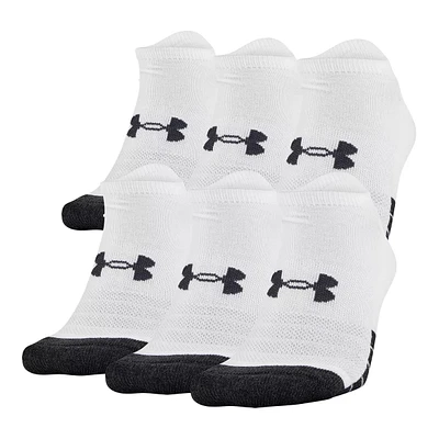 Under Armour Women's Performance No Show Socks - 6 pk