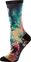 Woods Women's Sampson Everyday All Over Print Crew Socks