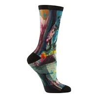 Woods Women's Sampson Everyday All Over Print Crew Socks