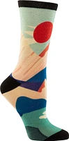 Woods Women's Sampson Everyday All Over Print Crew Socks