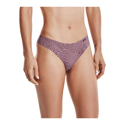 Under Armour Women's Pure Stretch Thong - 3 Pack