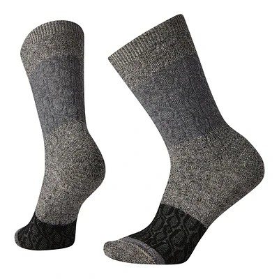 Smartwool Women's Cable Colour Block Crew Socks