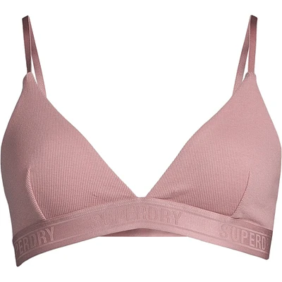 Superdry Women's Organic Ribbed Tri Bralette