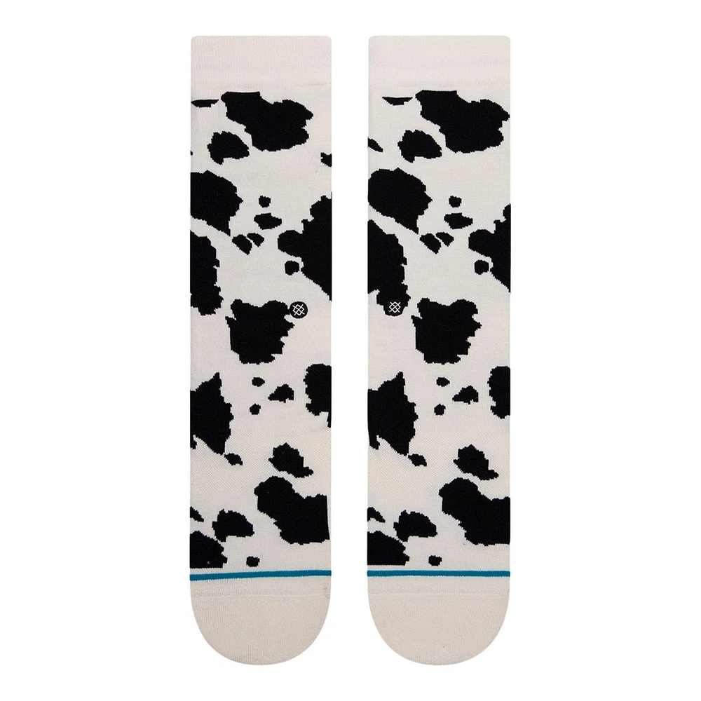 Stance Women's Cow Fuzz Crew Socks