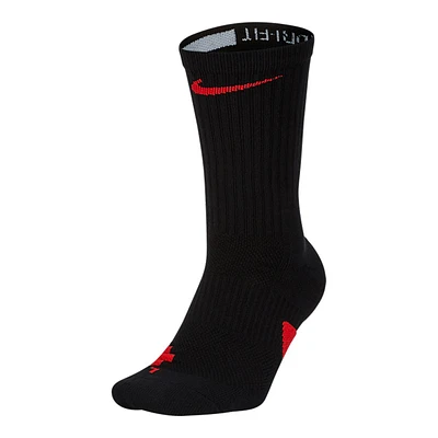 Nike Unisex Elite Basketball Crew Socks - Small