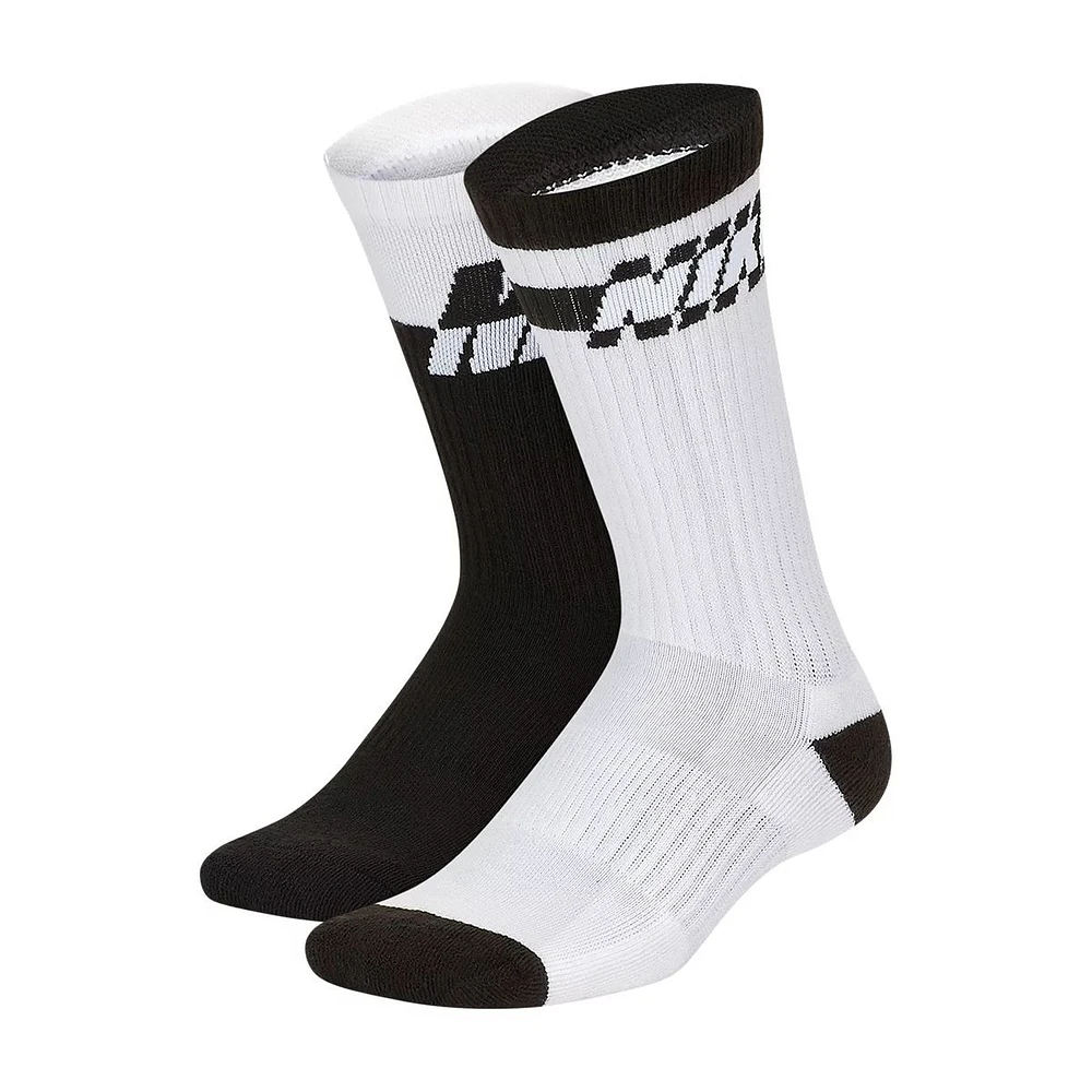 Nike Youth Cushion Crew Sock - 3 Pack - Black