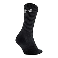 Under Armour Kids' Charged Cotton 2.0 Crew Socks - 6 Pack