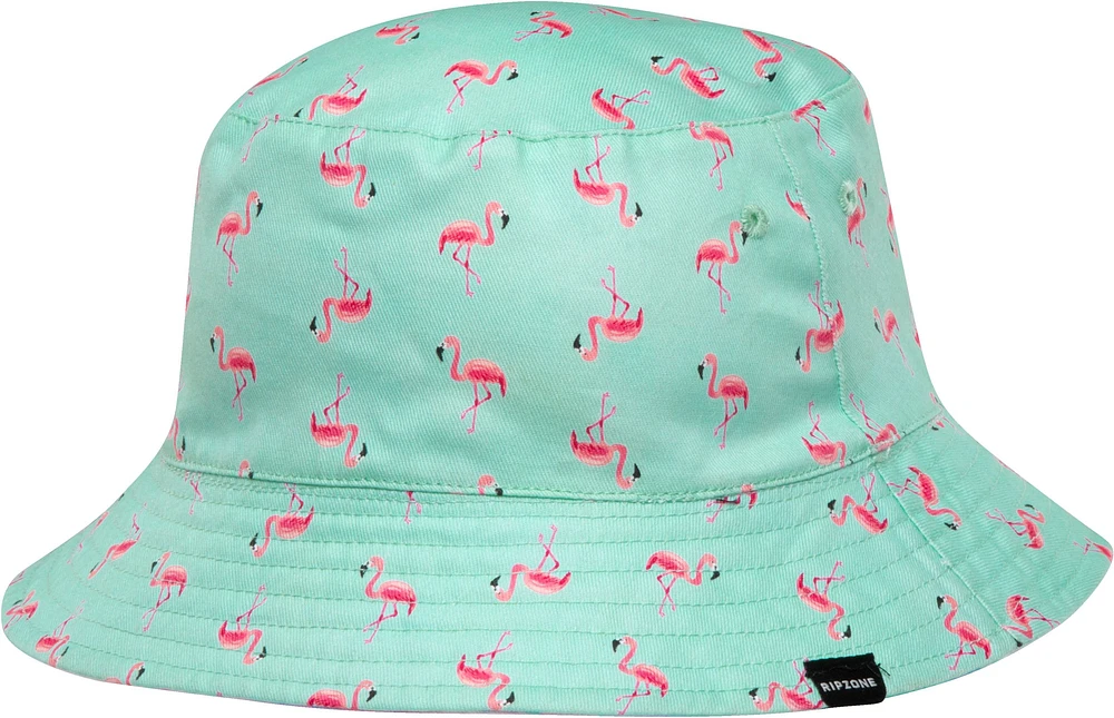 Ripzone Girls' Cosma All Over Print Reversible Bucket Hat