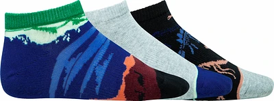 Ripzone Boys' Dino No Show Socks - 3 Pack