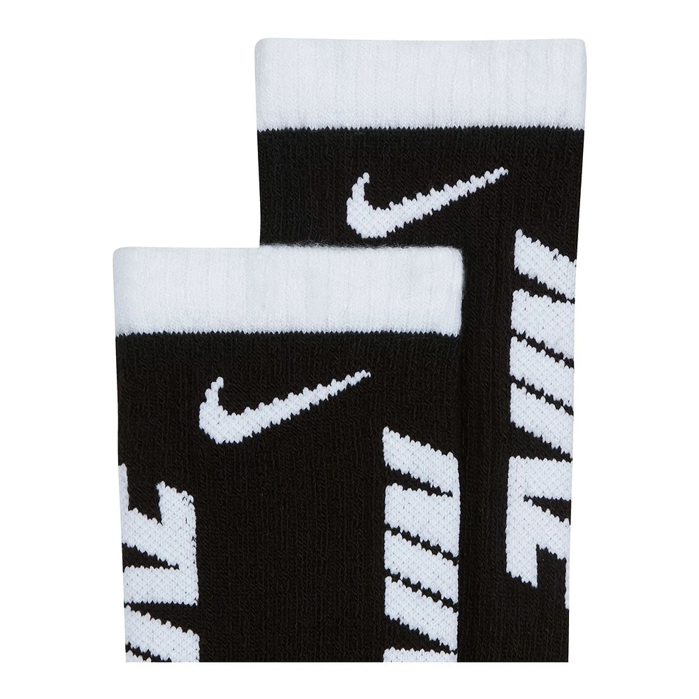 Nike Boys' Everyday HBR Cushioned Crew Socks