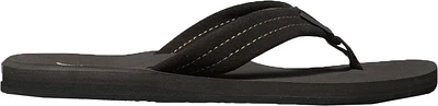 Quiksilver Men's Carver Flip Flops/Sandals, Leather, Suede, Slip Resistant