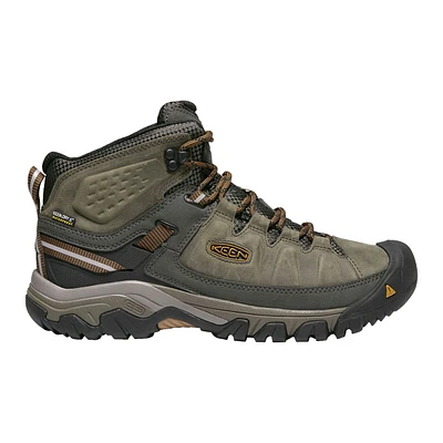 KEEN Men's Targhee III Mid Waterproof Leather Hiking Shoes