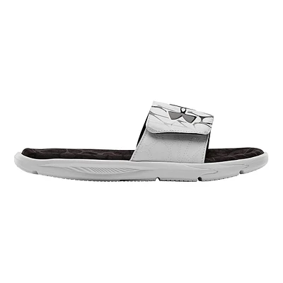 Under Armour Men's Mercenary Slides/Sandals, Shower Sandals, Water Repellent, Adjustable