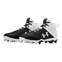 Under Armour Men's Leadoff Rubber Molded Baseball Shoes/Cleats, Mid Top, Softball