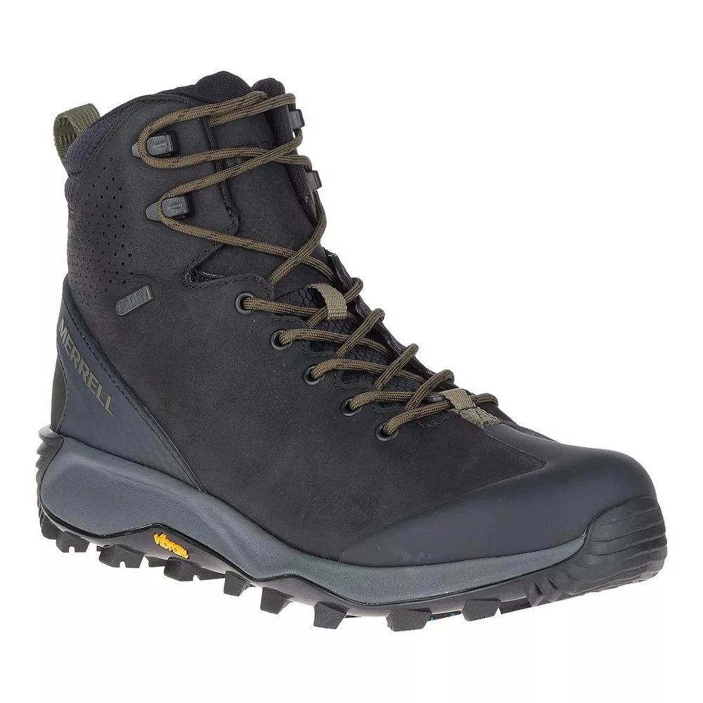 Merrell Men's Thermo Glacier Winter Boots, Mid Top, Waterproof, Insulated, Fleece