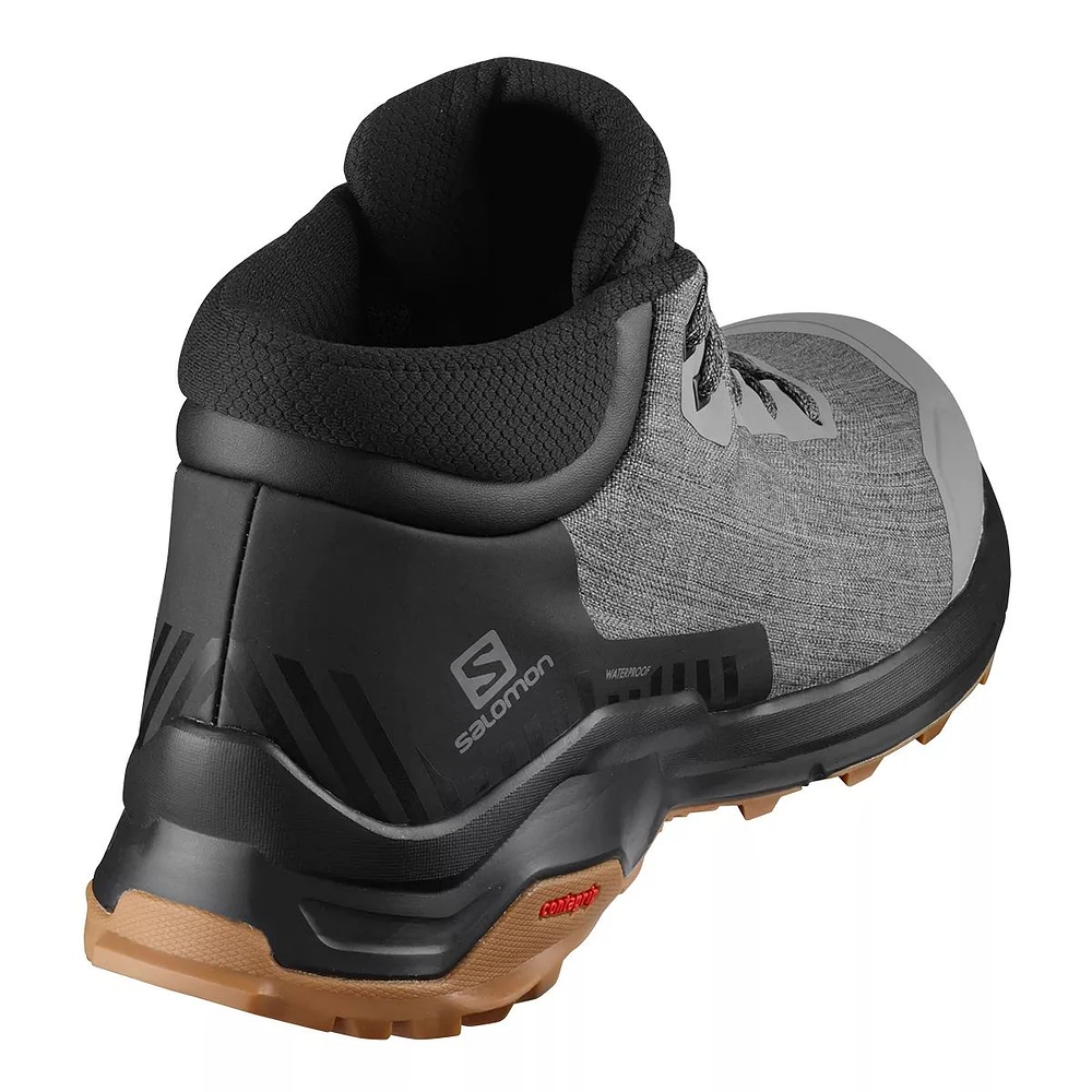 Salomon Men's X Reveal Chukka CSWP Waterproof Non-Slip Lightweight Winter Boots