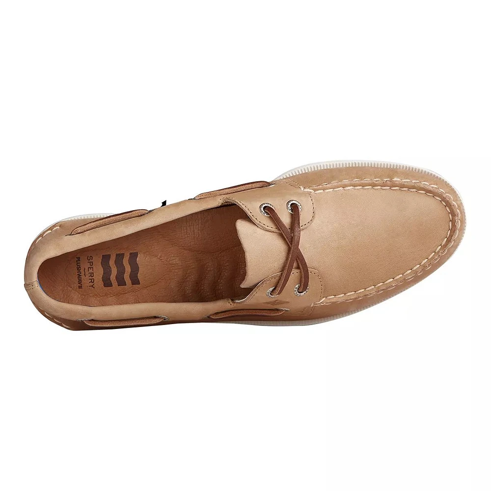 Sperry Men's 2-Eye PLUSHWAVE Leather Boat Shoes