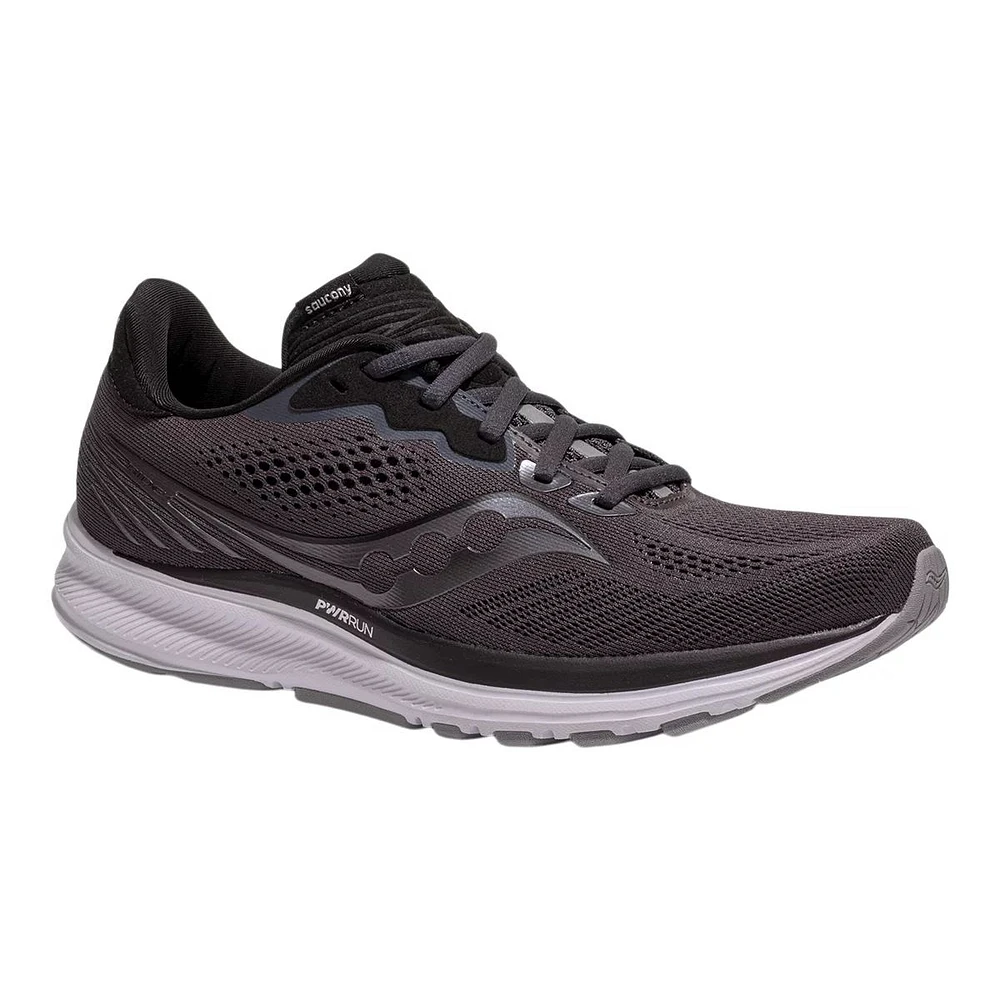 Saucony Men's PWRRUN Ride 14 Running Shoes, Breathable, Slip On