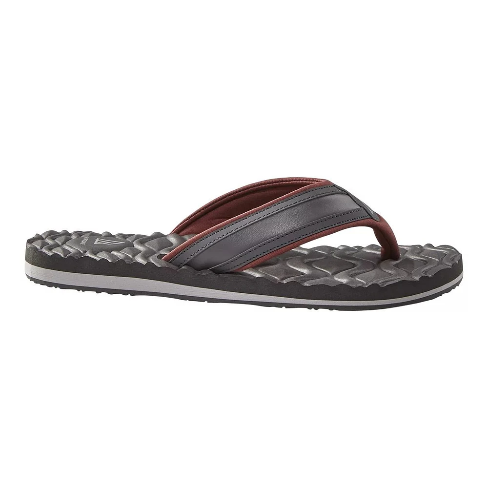 Ripzone Men's Cushy Flip Flops/Sandals, Slip Resistant