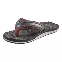 Ripzone Men's Cushy Flip Flops/Sandals, Slip Resistant